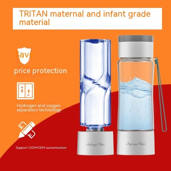 Hydrogen And Oxygen Separation Water Element Ionic Screen Protector High Concentration Electrolytic Hydrogen-rich Cup - Image 7