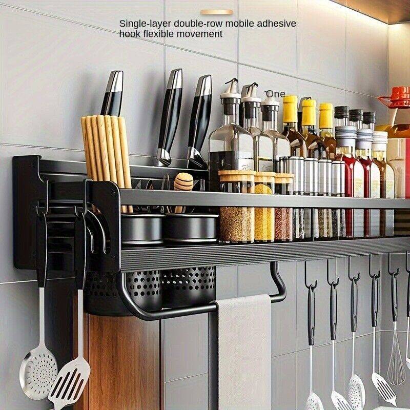 Non Drilling Multifunctional Household Wall Mounted Chopstick Holder Rack - Image 2