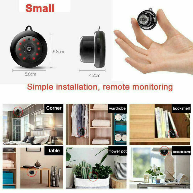 CCTV Camera WiFi 1080P Wireless IR Indoor Outdoor Security Night Vision Home CAM - Image 2