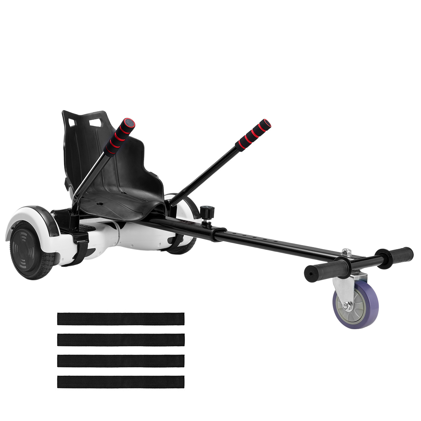 VEVOR Hoverboard Seat Attachment, Compatible With Hoverboards, Grips Control, Adjustable Frame Length And 220 LBS Load Capacity, Hover Board Go Karts Accessory, For Kids Adults - Image 6