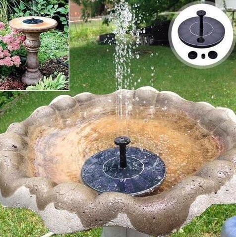 Solar Water Mercury Garden Miniature Floating Fountain - Image 6