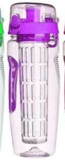 32Oz Fruit Infusing Infuser Water Bottle Water Fruit Bottle BPA Free Plastic Sport Fruit Infuser Water Bottles With Infuser Juice Shaker Drink Bottle Of Water - Image 8