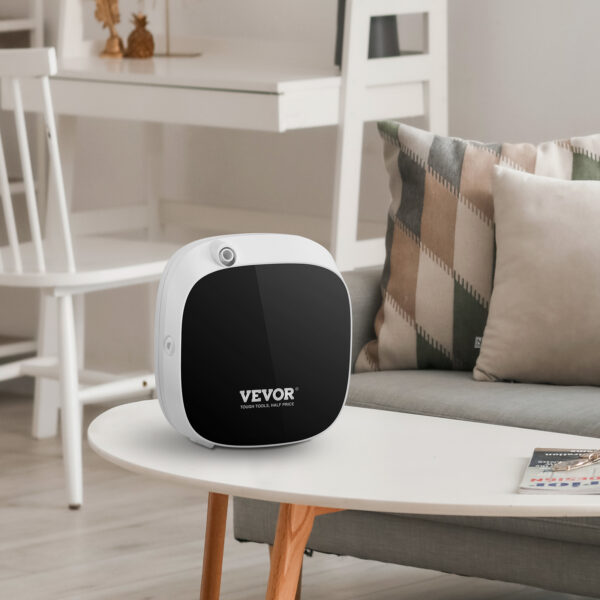 VEVOR Scent Air Machine For Home, With Cold Air Technology, Waterless Smart Essential Oil Diffuser With USB & Battery Powered, Cover Up To .Ft For Living Room, Bath Room, Spa
