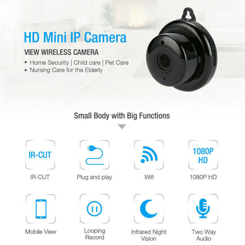 CCTV Camera WiFi 1080P Wireless IR Indoor Outdoor Security Night Vision Home CAM - Image 9