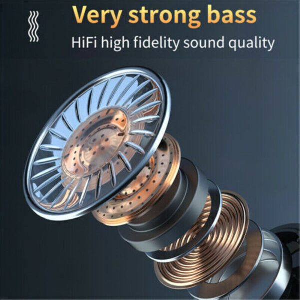 TWS Wireless 5.1 Waterproof Bluetooth Sports Waterproof Earphones - Image 9