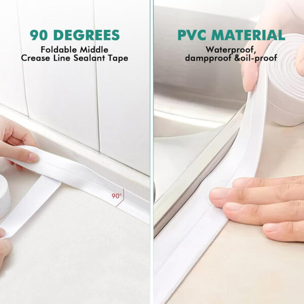 Self Adhesive Sealing Waterproof Tape, Used For Cleaning And Protecting Household Gaps. - Image 7