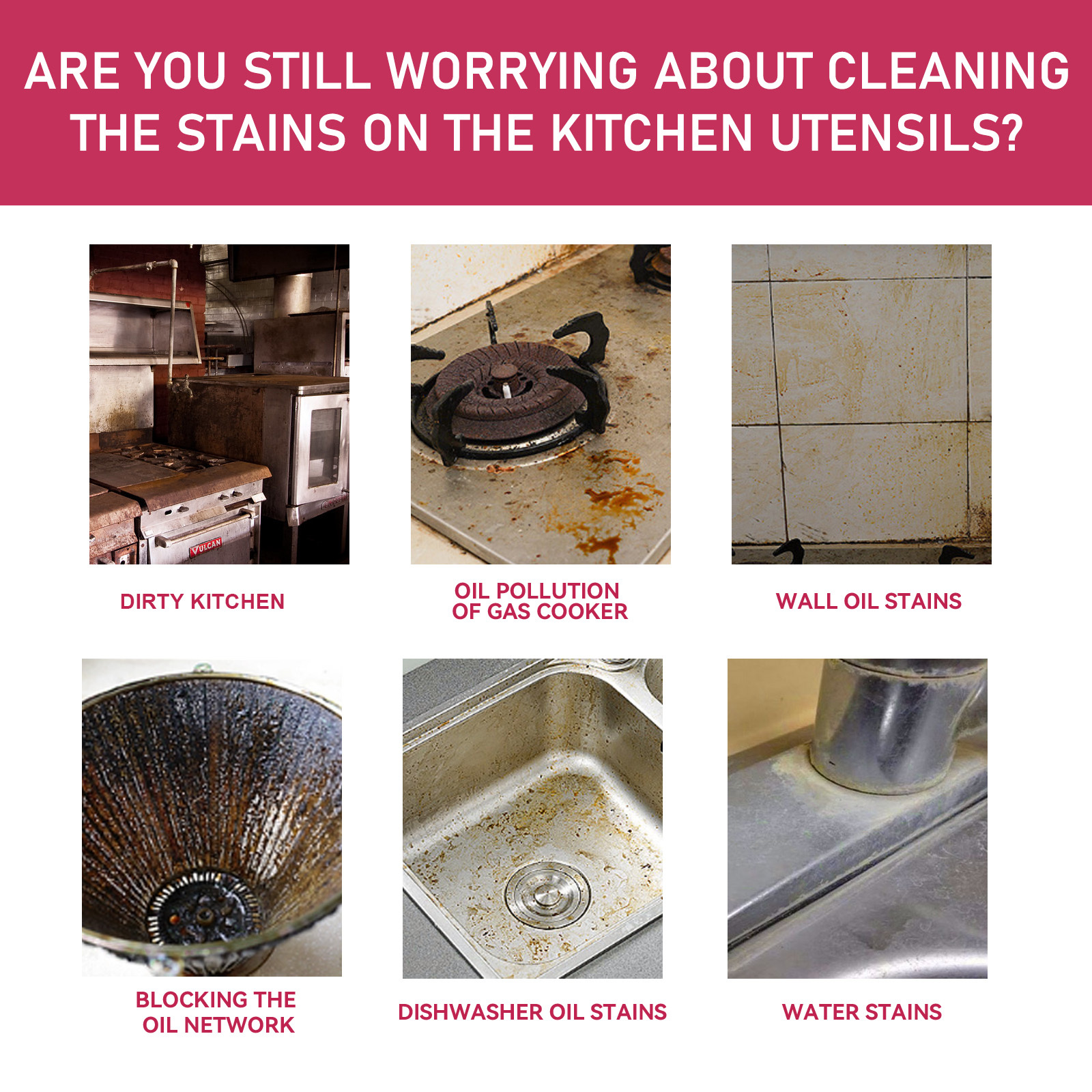 Jakehoe Multi-Purpose Kitchen Cleaning Paste Kitchen Fume Cleaning Paste Is A Powerful Multi-tasking Cleaner For Oil Stains - Image 5