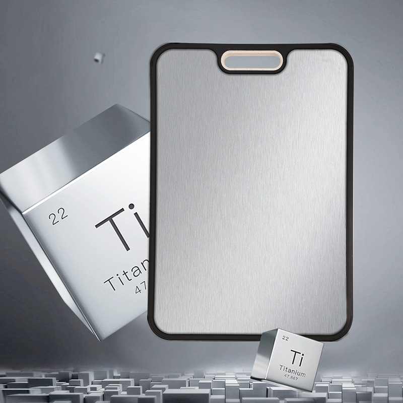 Pure Titanium Cutting Board Wheat Fiber Double-sided Mildew-proof